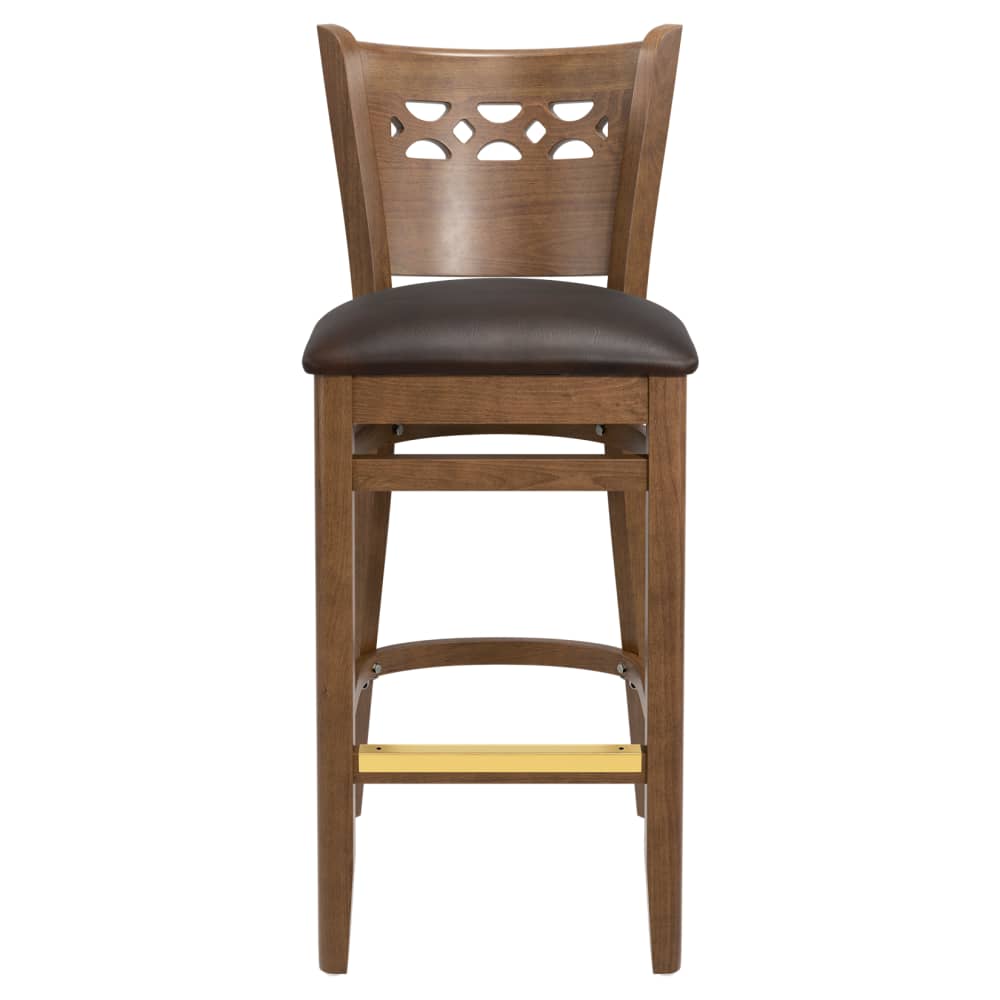 Wood bar stool