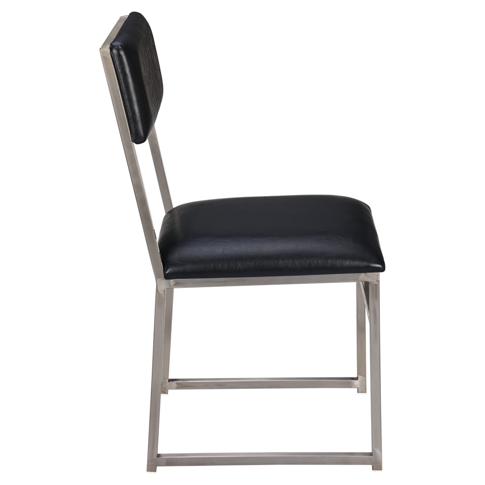 Metal dining chair