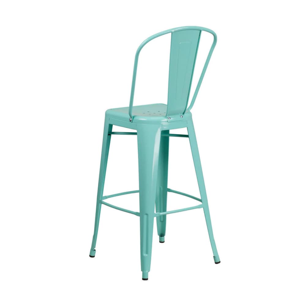 Metal bar stool