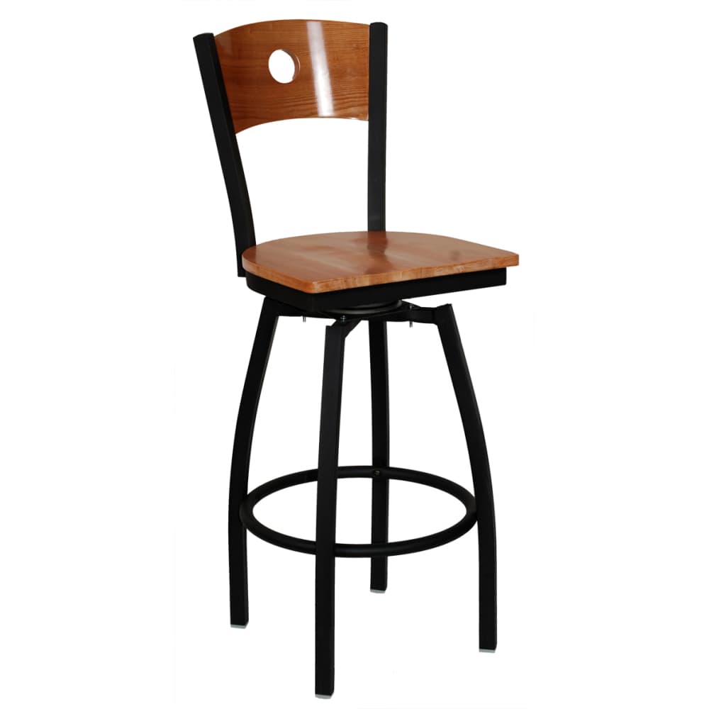 Metal bar stool