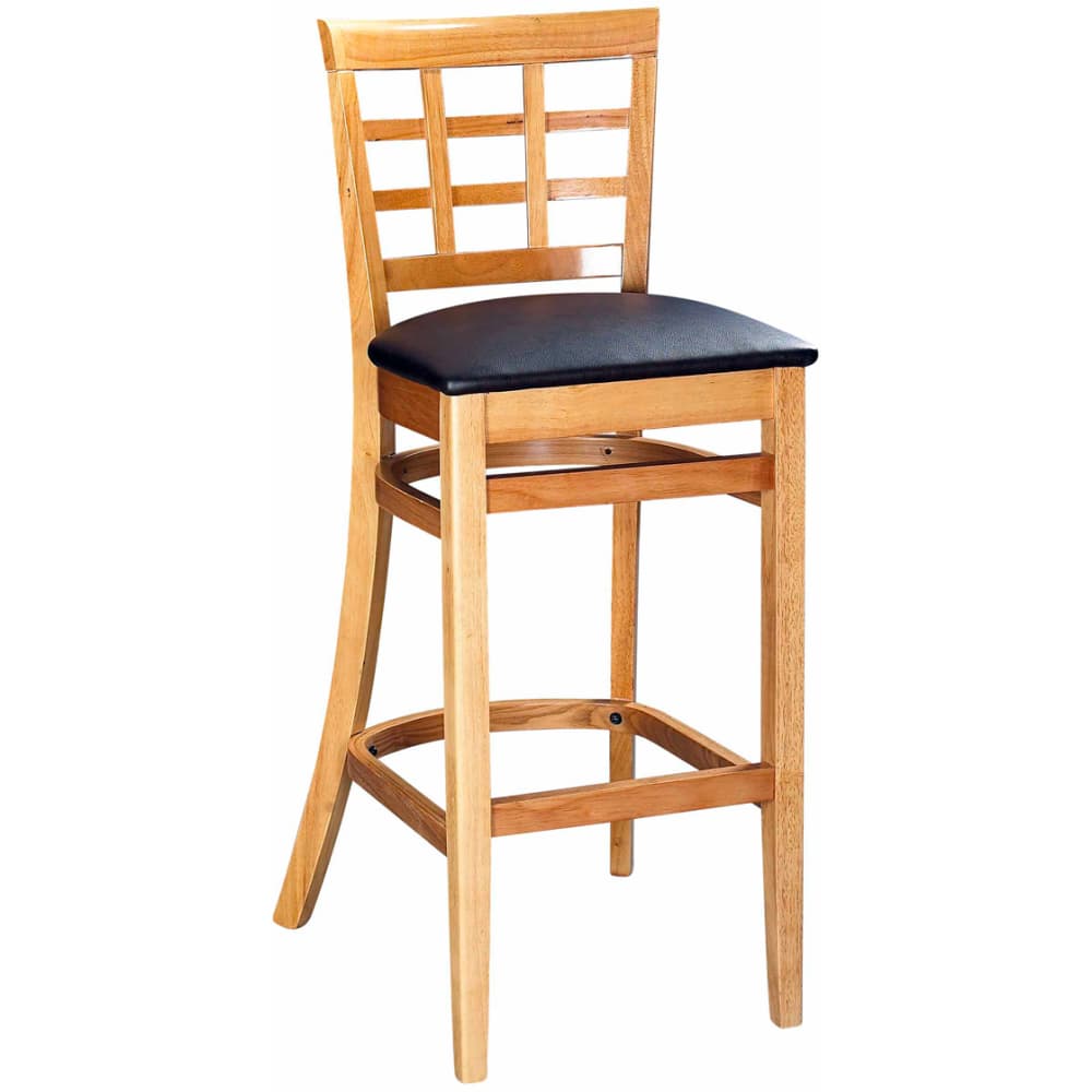 Wood bar stool