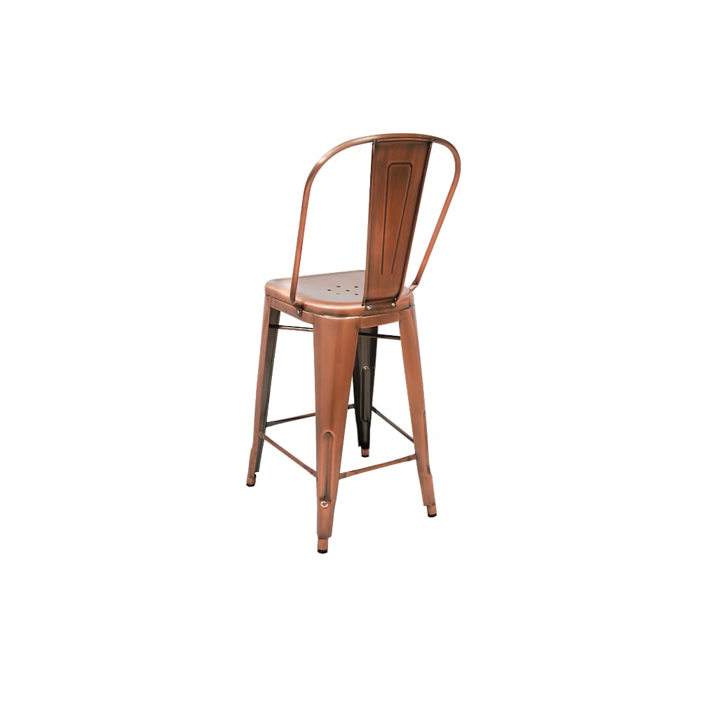 Metal bar stool