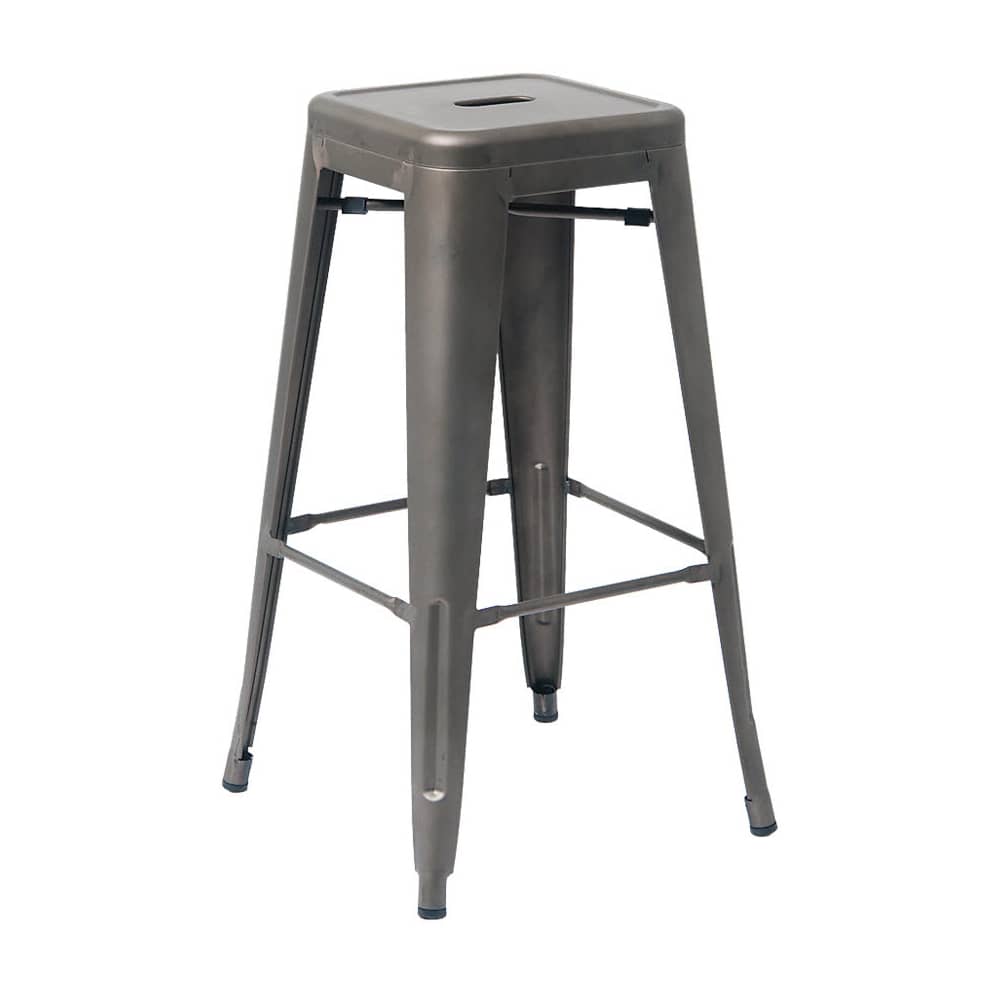 Metal bar stool