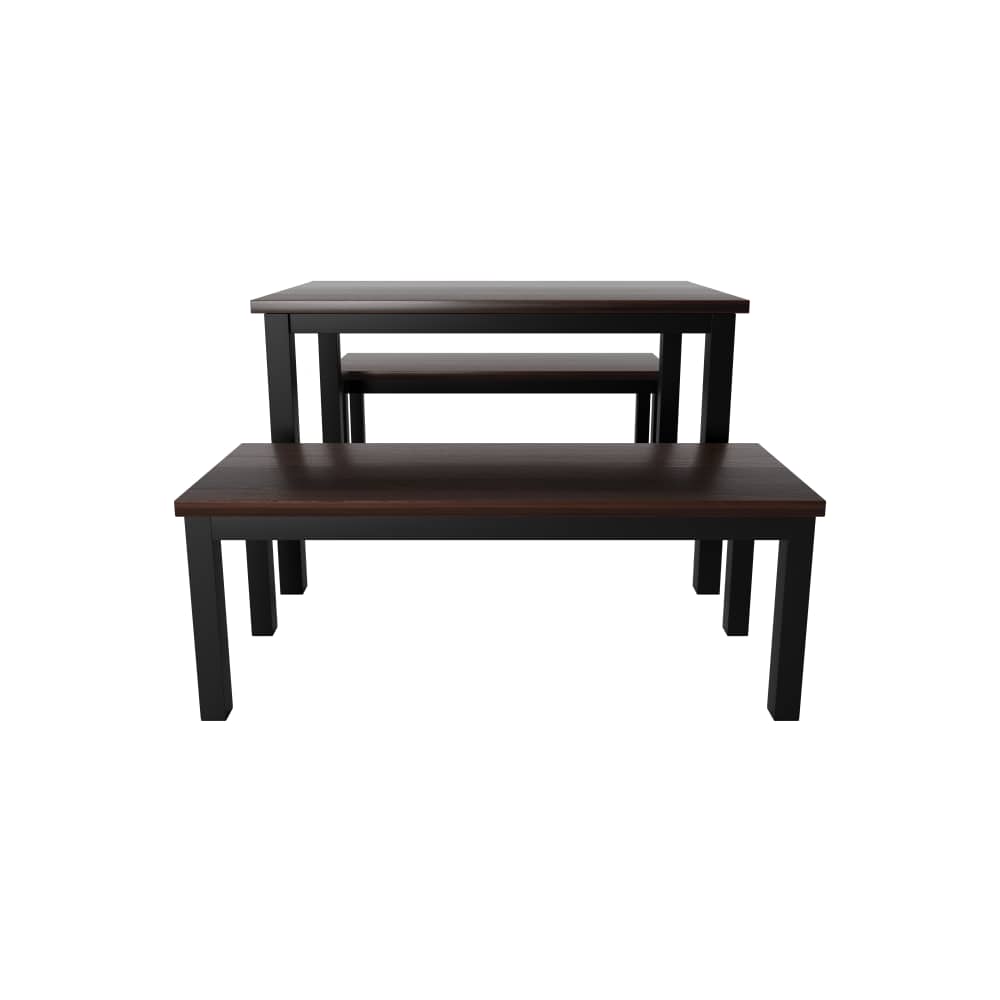 Wood dining table (set of 2)