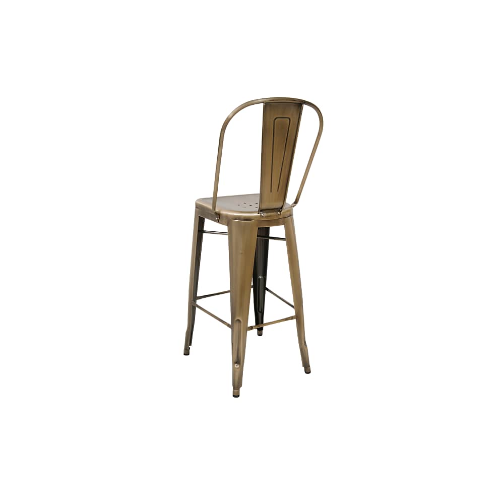 Metal bar stool