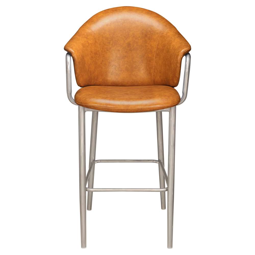 Metal bar stool