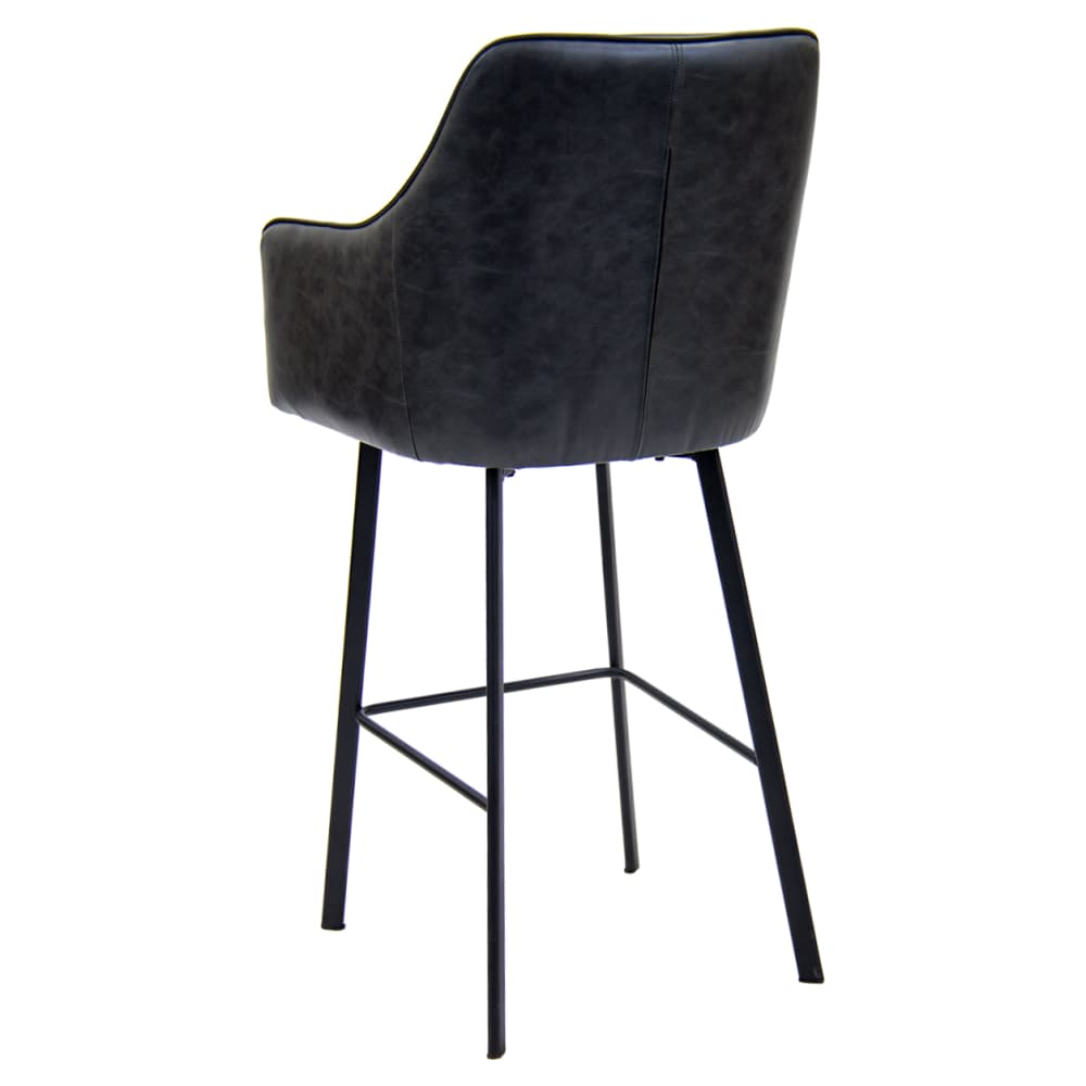 Metal bar stool