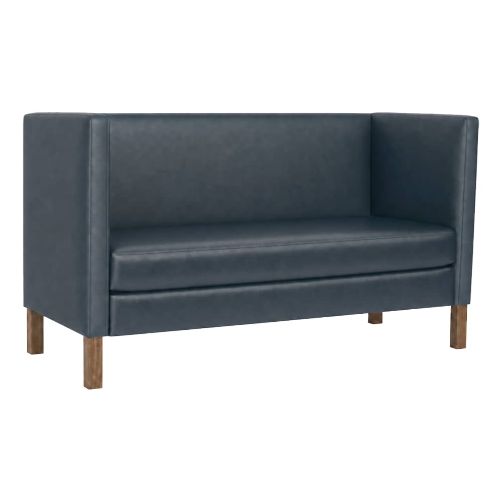 Wood booth seating