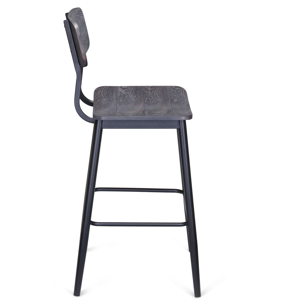 Metal bar stool