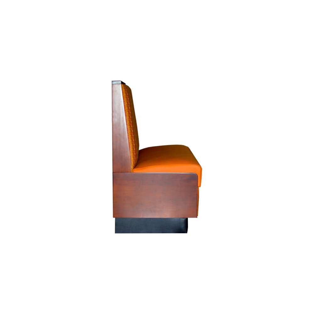 Wood booth seating