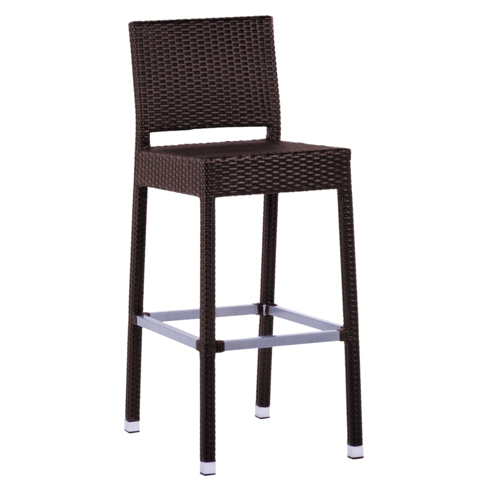 Woven patio furniture