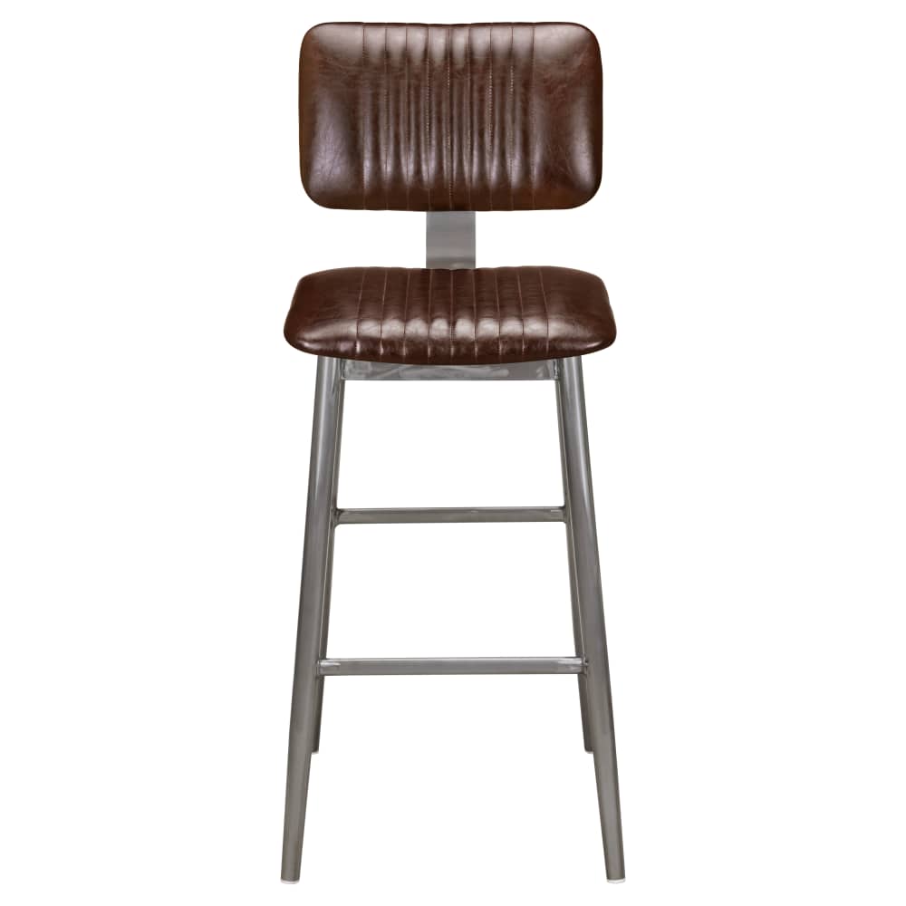 Metal bar stool