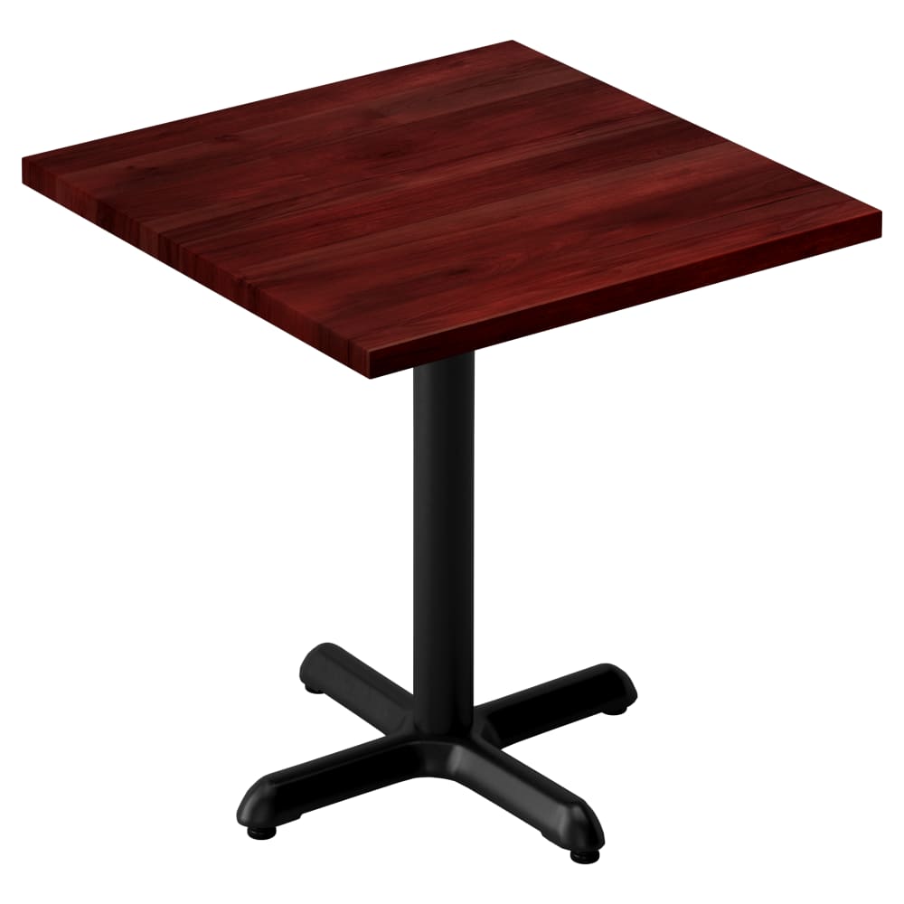 Block grain wood dining table