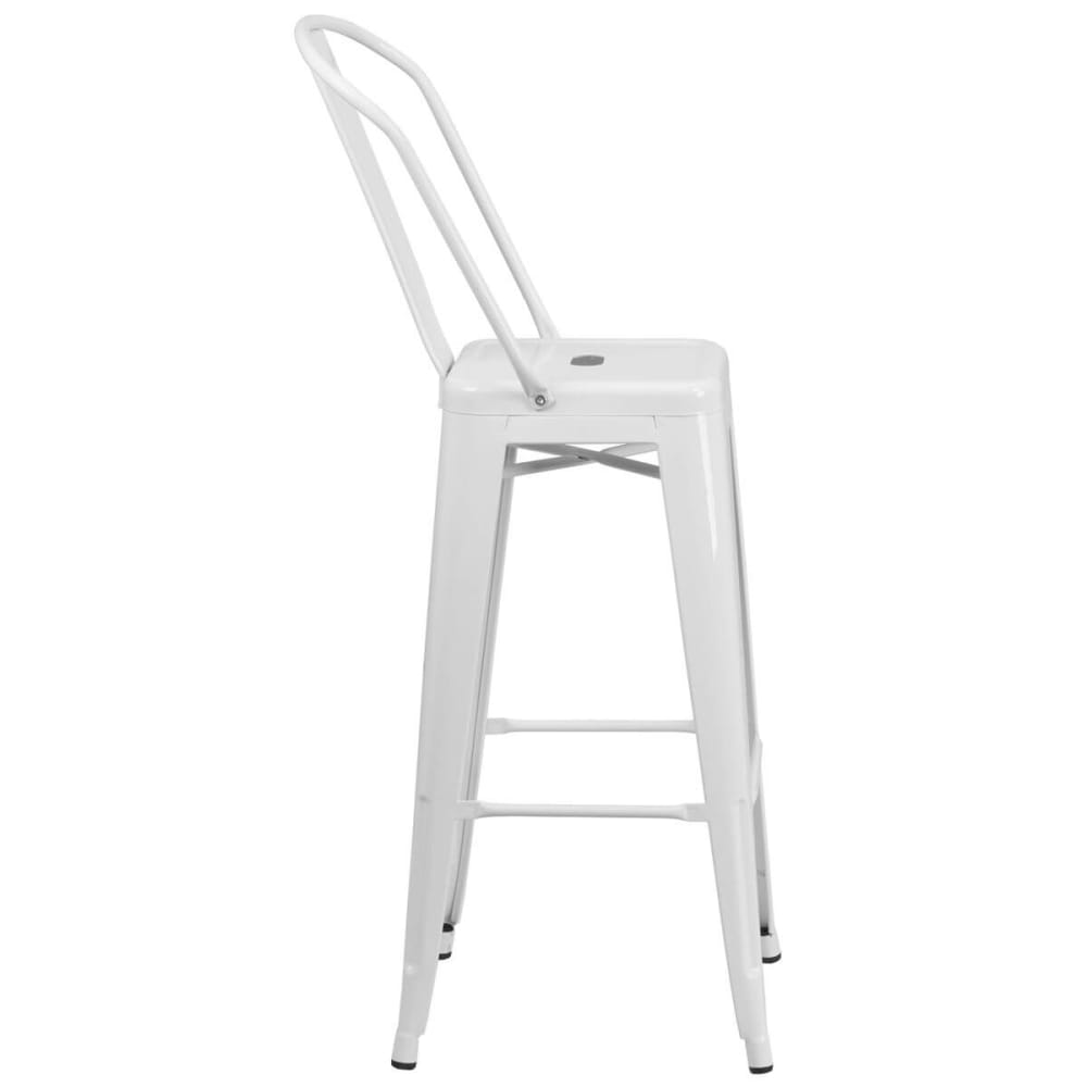 Metal bar stool