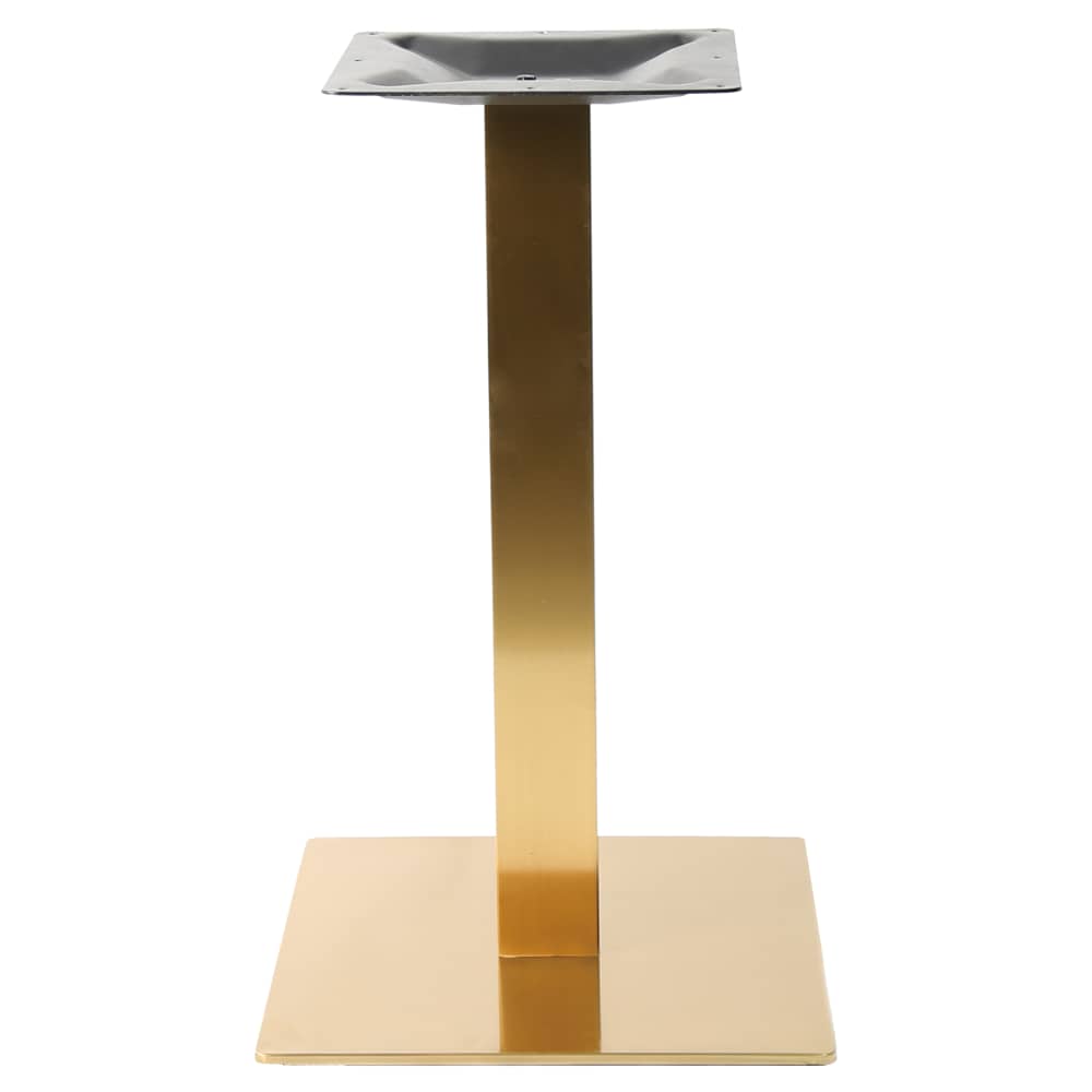 Square steel table support