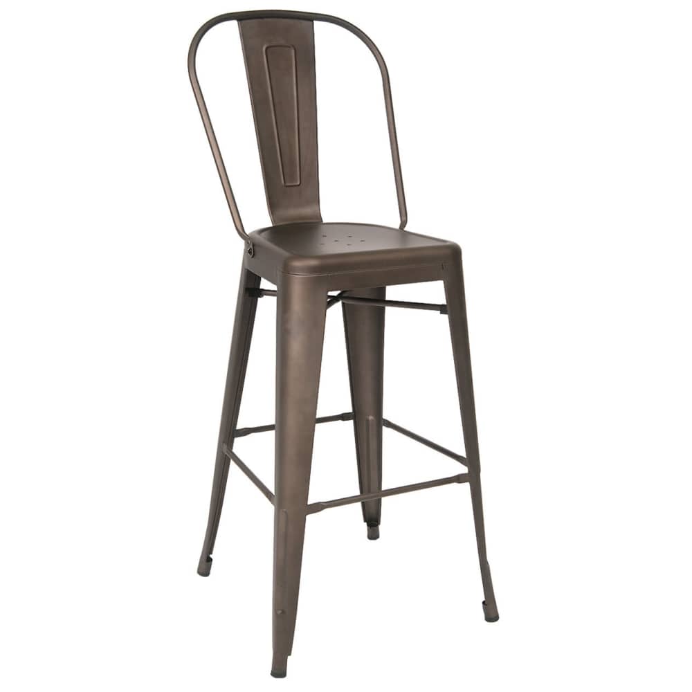 Metal bar stool