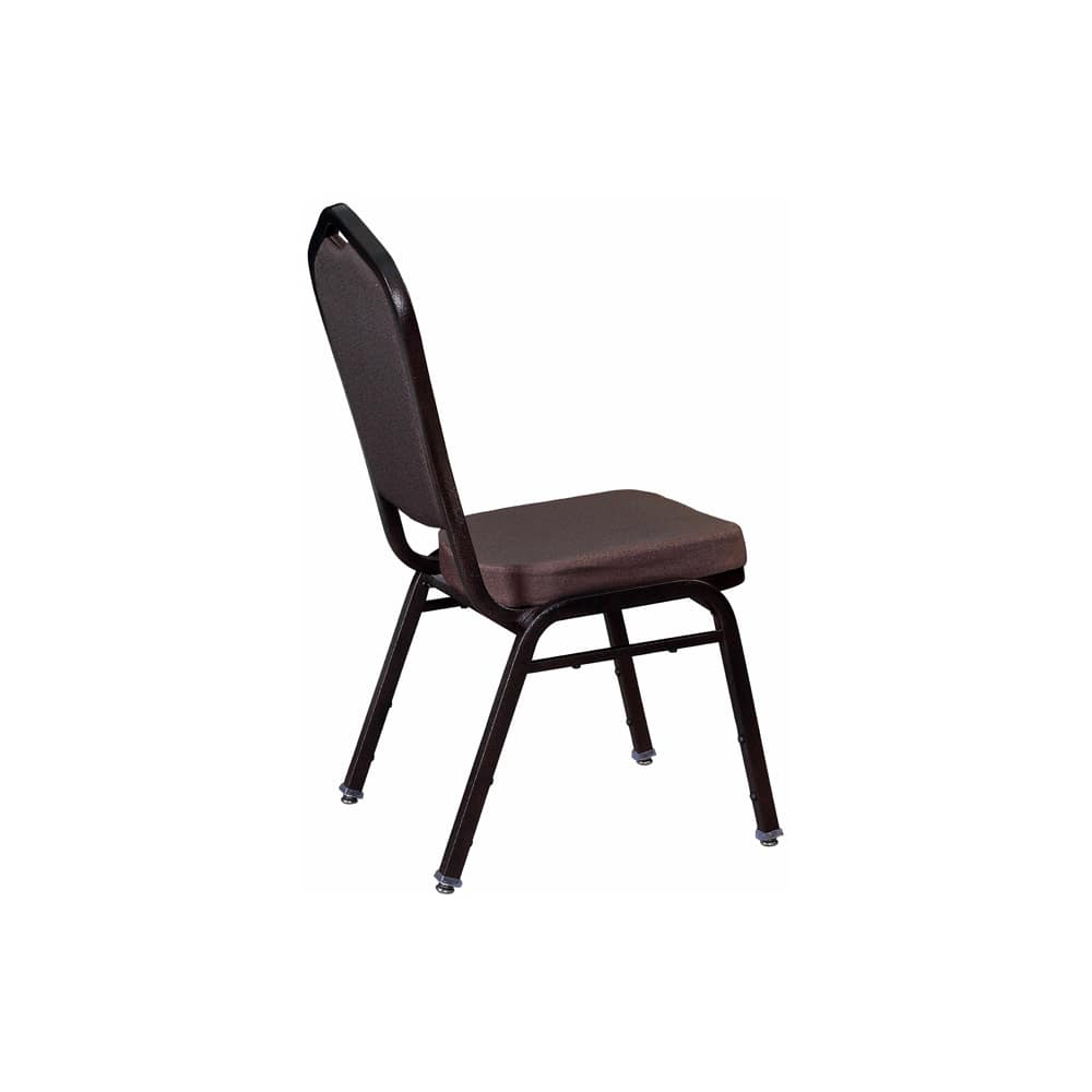 Stackable metal dining chair