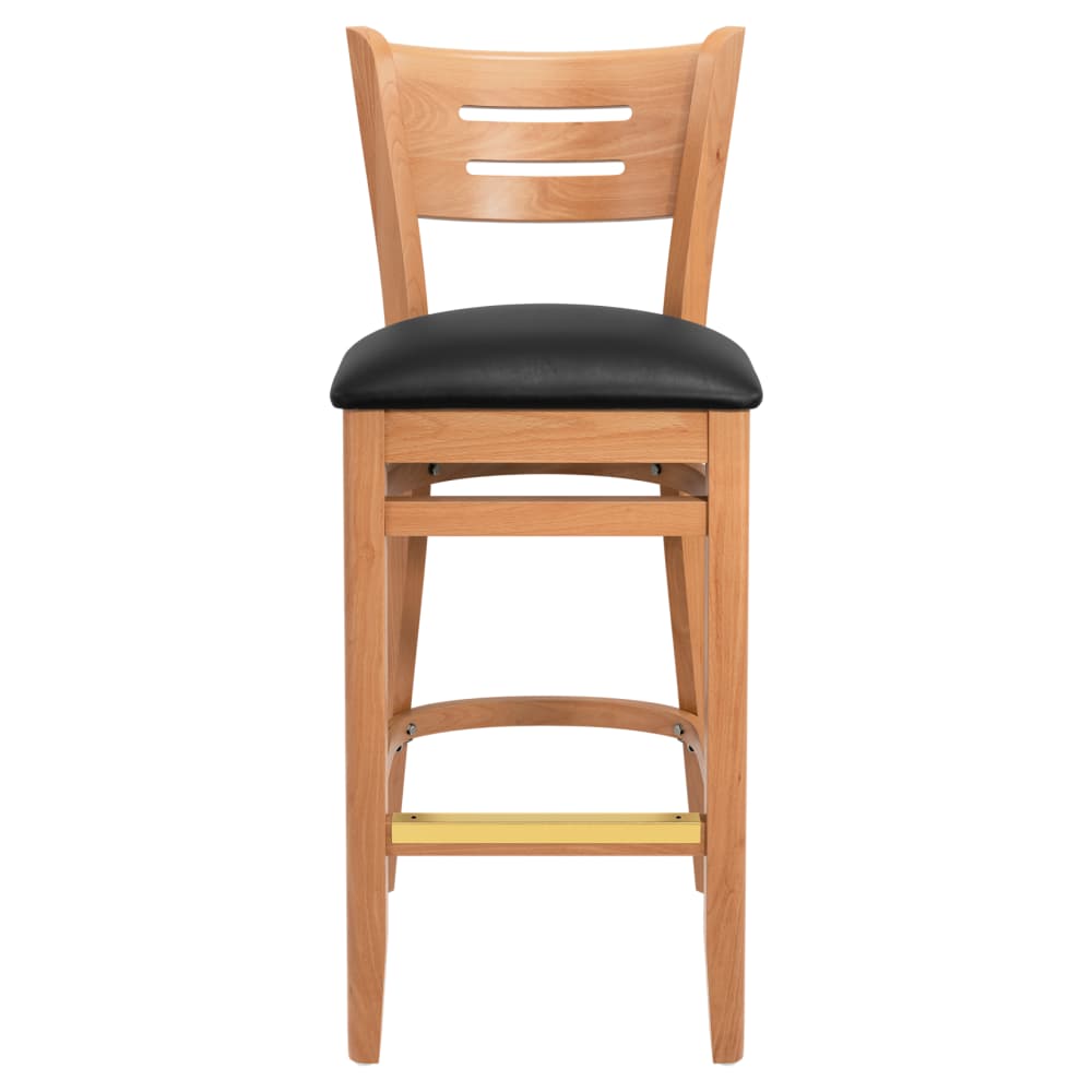 Wood bar stool