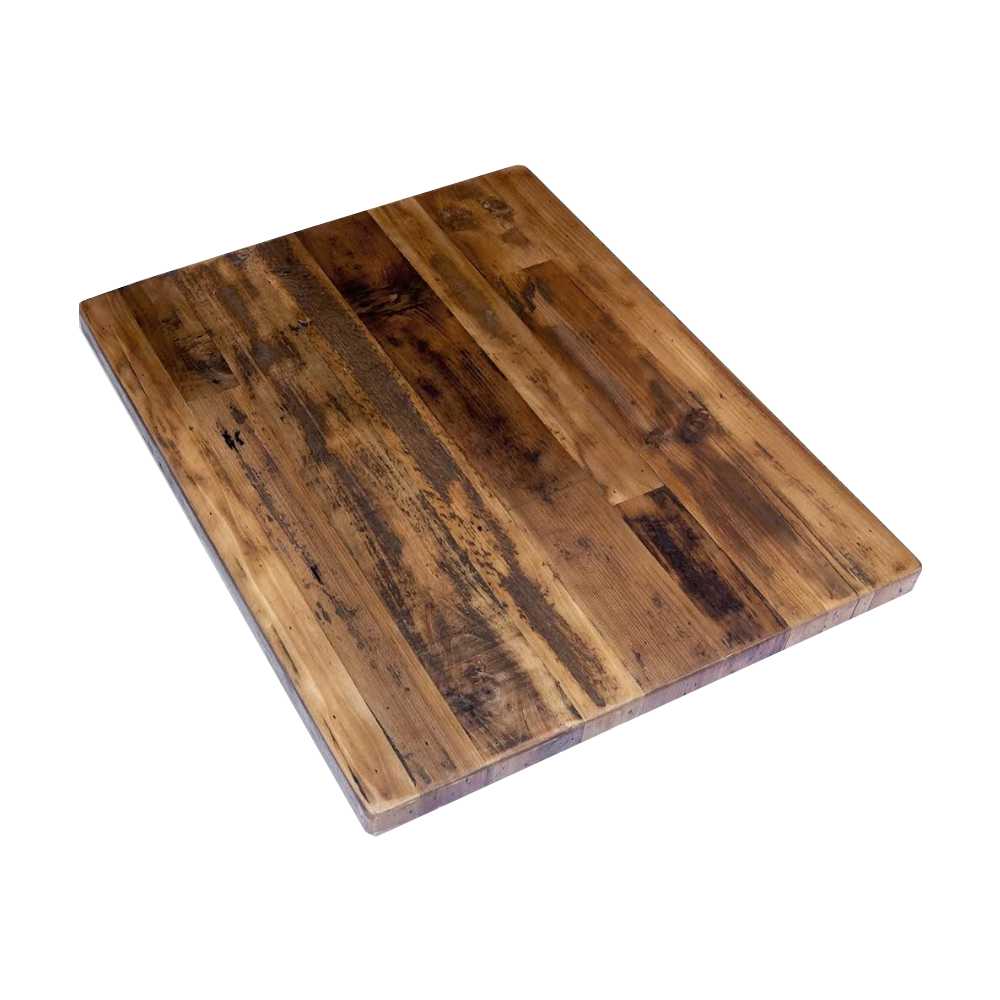 Wood table surface