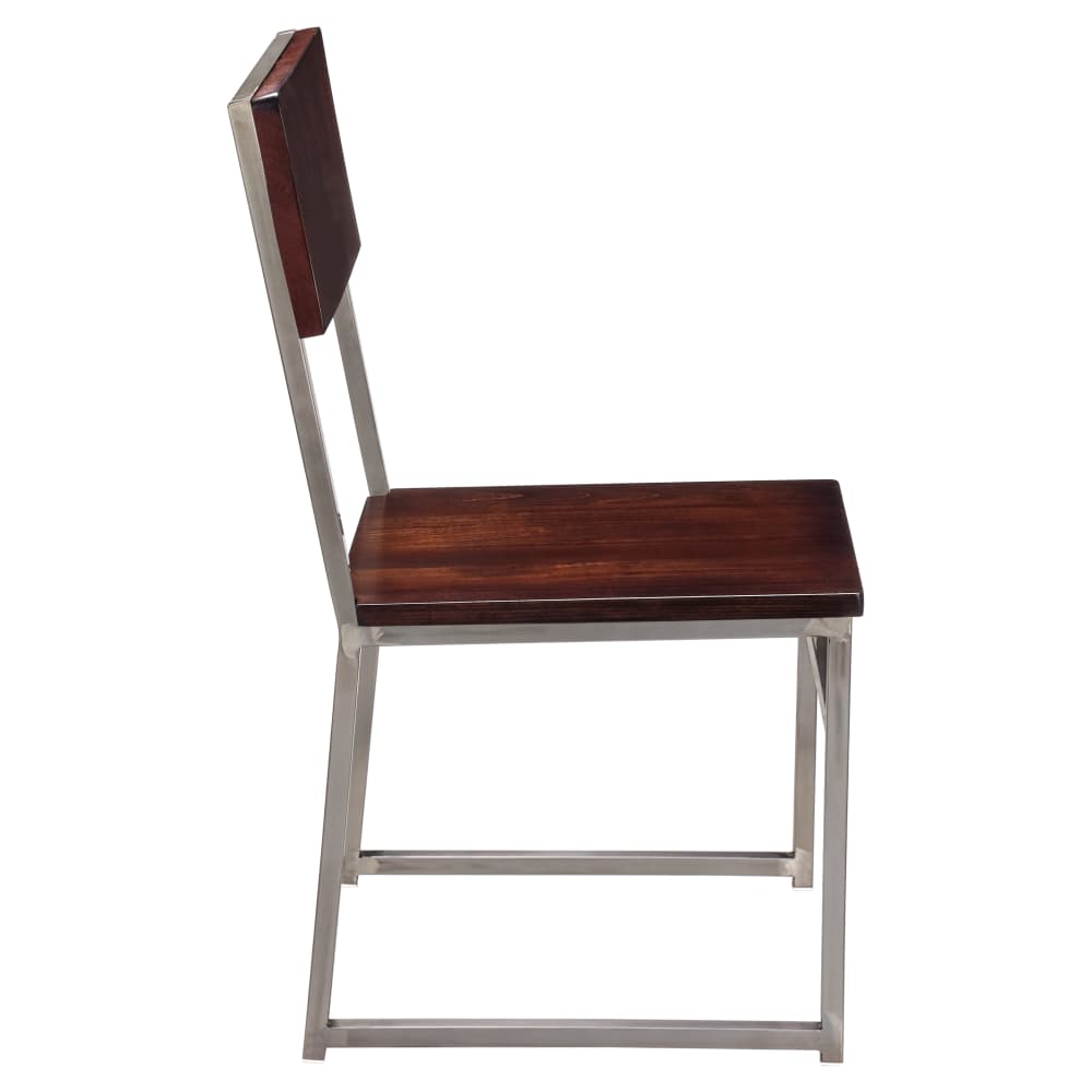 Metal dining chair