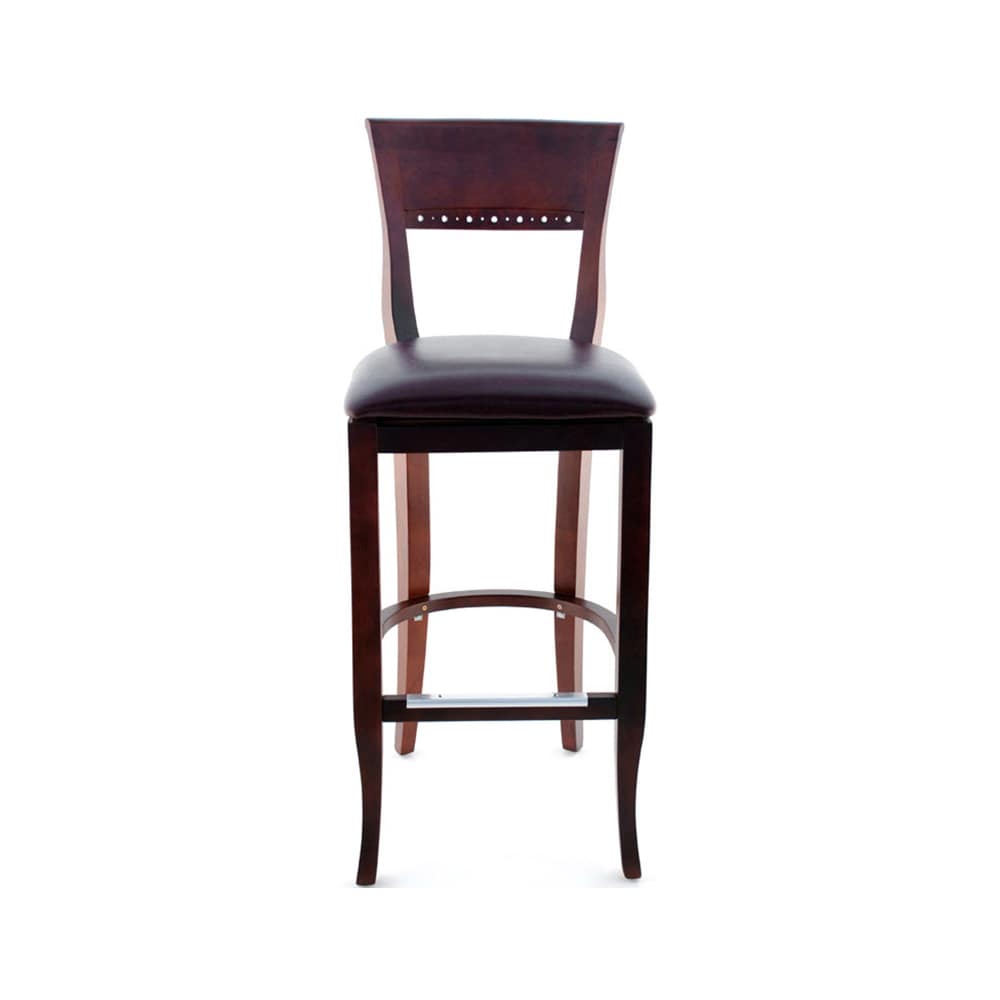 Wood bar stool