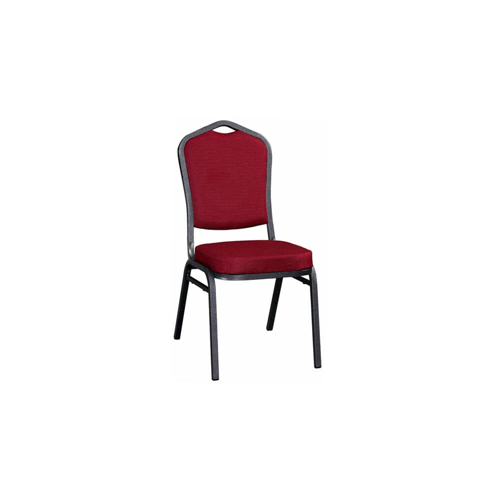 Stackable metal dining chair