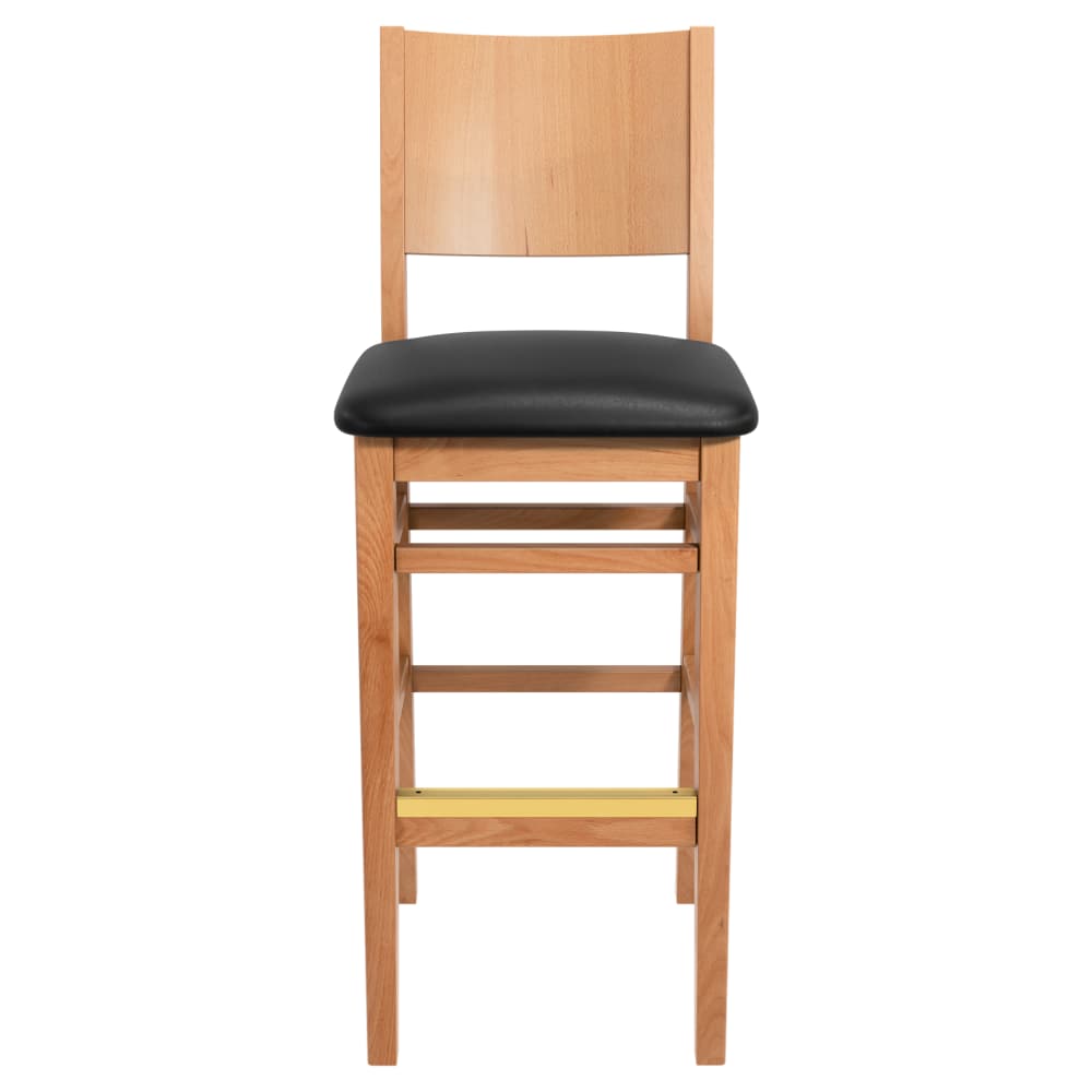 Wood bar stool