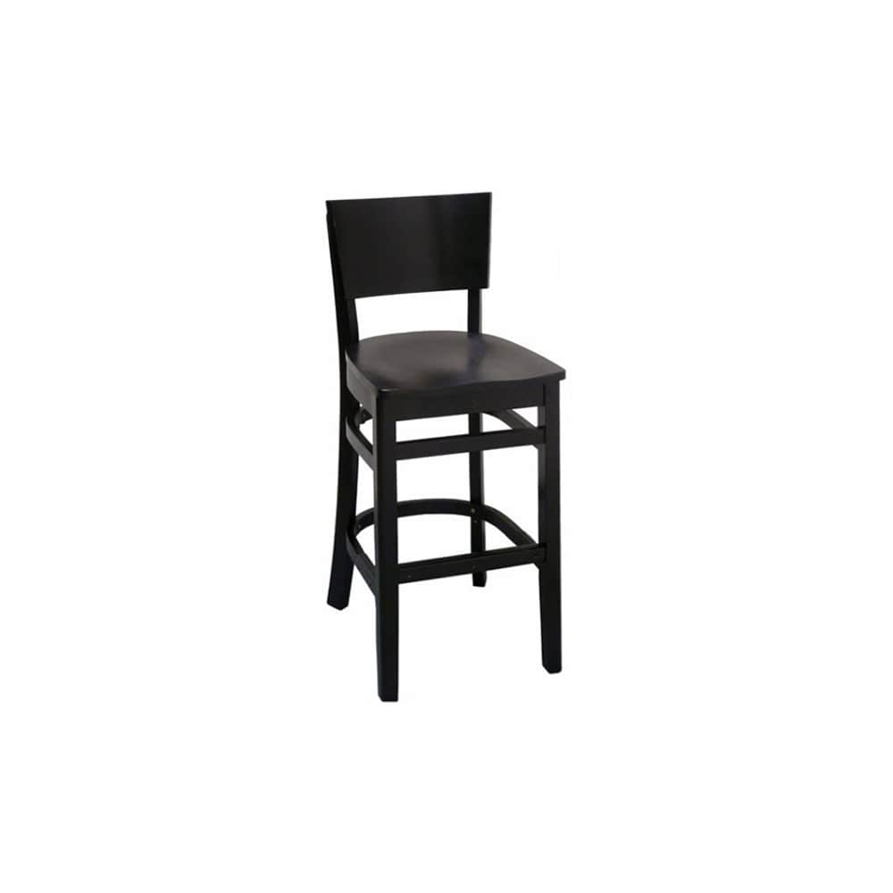 Wood bar stool