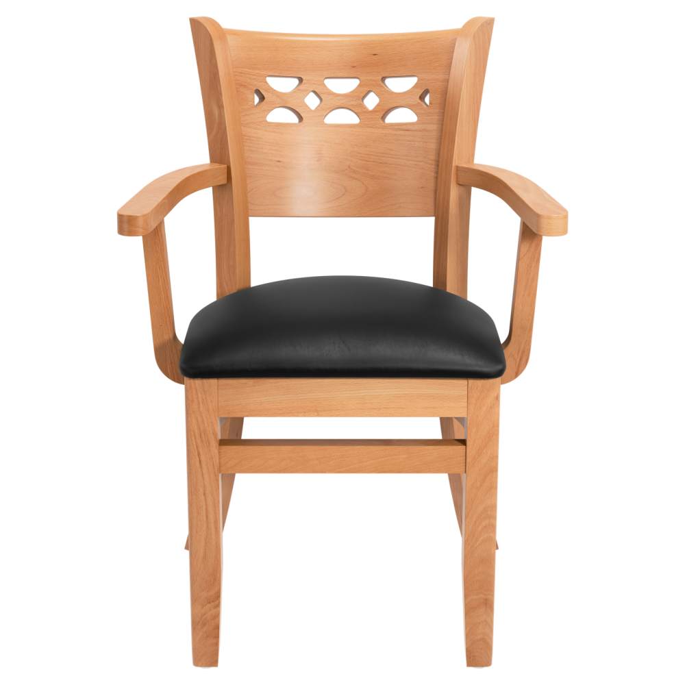 Wood dining chair
