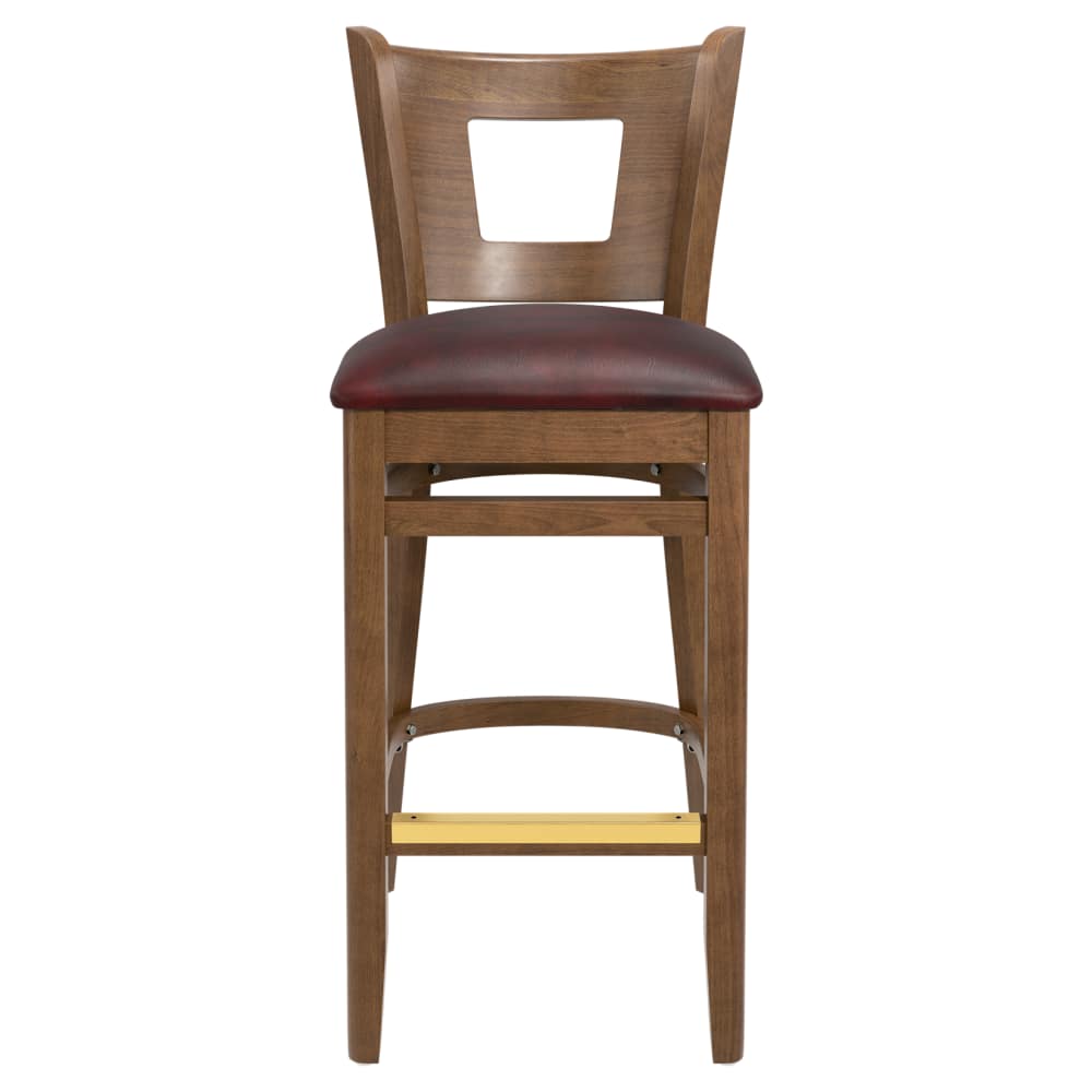 Wood bar stool