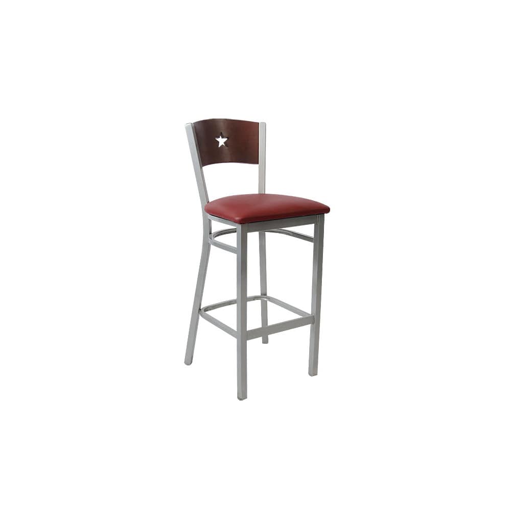 Metal bar stool