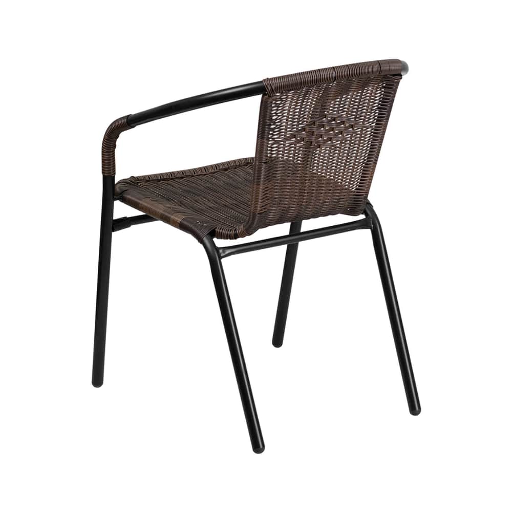 Woven patio furniture