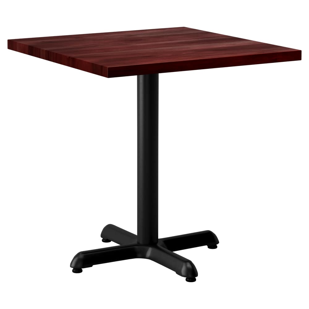 Wood dining table